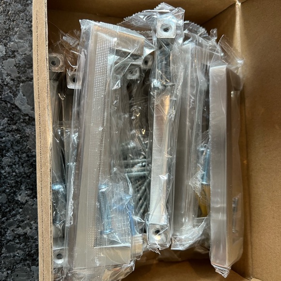 15 Brushed Nickel Cabinet Hardware - Ravinte 15 Pack 5 Inch Stainless Steel - Picture 4 of 10